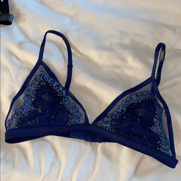 Victoria's Secret Other - MUST GO VS Navy Blue Lace Bralette